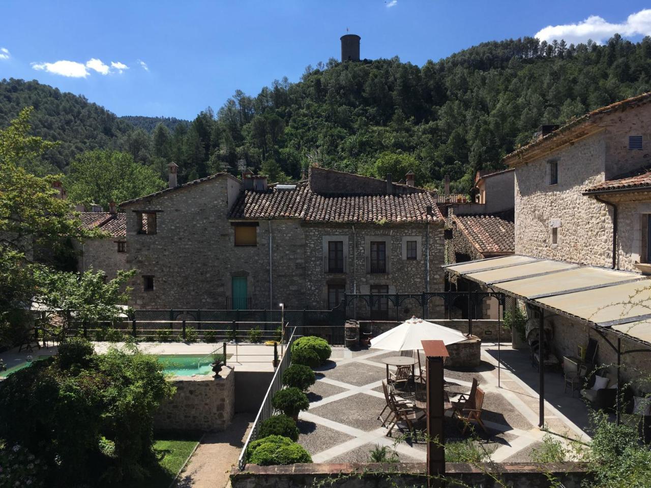 Hotel Torre Laurentii Sant Llorenc de la Muga Exterior foto